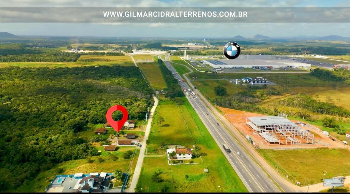 TERRENO INDUSTRIAL FRENTE BR 101 EM ARAQUARI/SC